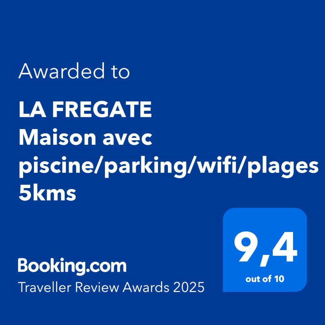 La Fregate Maison Avec Piscine/Parking/Wifi/Plages 5Kms Les Mathes Exterior photo